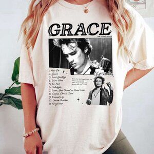 Jeff Buckley Grace Album Graphic Mystery White Boy Music Fan Gift T-Shirt 92